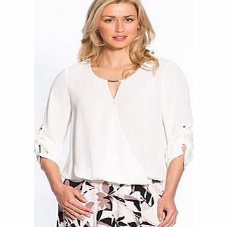Unbranded Long-Sleeved Blouse with Elasticated Hem