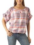 Unbranded Loose, checked blouse