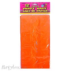 Loot bag - paper - orange