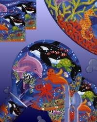 Loot bag - Under the Sea - Pack of 8