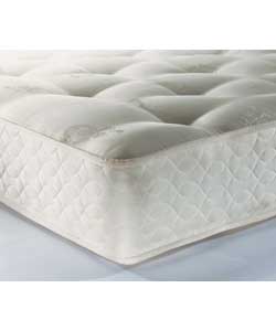 Medium sprung 15.5 SWG mattress. Luxurious deep tr