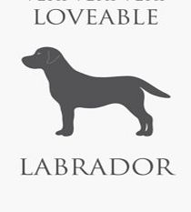 Unbranded Loveable Labrador Tea Towel 5011XS