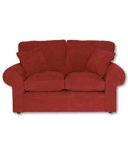 Lucy Wine 2 Seater Sofa