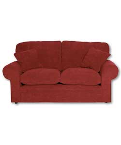 Lucy Wine 3 Seater Sofa