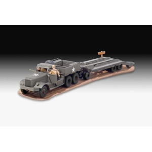 M-19 Tank Transporter plastic kit from German specialists Revell. Tractor M20 Type 980 Diamond and R
