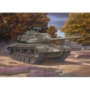 Unbranded M47 Patton plastic kit 1:35