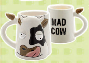 Unbranded Mad Cow Mug