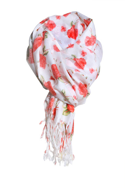 Unbranded Maggie rose print scarf