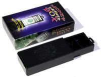 With this little black box you can make money disappear faster than usual! It`s an easy vanishing tr