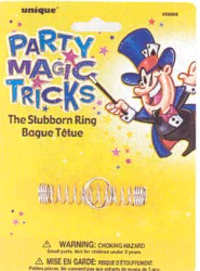 Magic trick - The stubborn ring