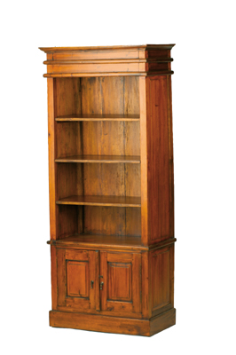 Unbranded MAHOGANY BOOKCASE 75IN x 32.25IN BATAVIA