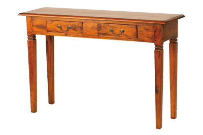 MAHOGANY HALL TABLE BATAVIA