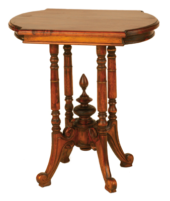 MAHOGANY TABLE TEA