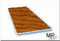 Flat Soffit Mahogany - Flat solid 9mm x 5m lengths of soffit boards available up to 300mm wide.