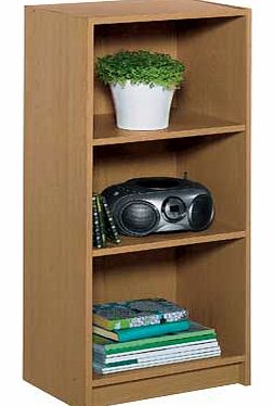 Enjoy a stylish oak effect bookcase from the Maine collection. This small bookcase is perfect for those nooks and crannies. with extra deep shelves helping you to make the most of the storage space. Part of the Maine collection Size H91.5. W42. D29.1