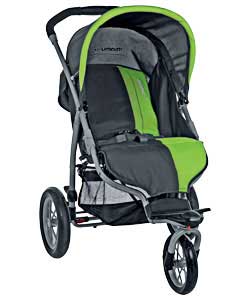 Suitable from birth to 15kg.Reclining padded seat with fine adjustment.Front facing seat.Removable w