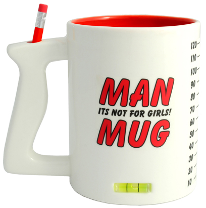 The Man Mug - the manliest mug around!