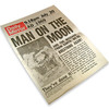 Unbranded MAN ON THE MOON Newspaper Replica