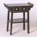 Mandarin chinese 2 drawer console table furniture