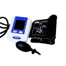 Large  easy to read LCD readout  Measures systolic/diastolic and pulse rate  Manual inflation
