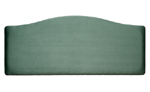 Unbranded Marbella Faux Suede 2and#39;6 Headboard - Conifer