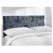 Unbranded Margot Velvet Double Headboard with Crystals,