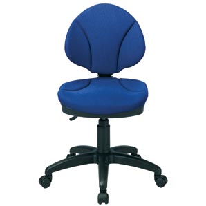 Marie Desk Chair- Blue