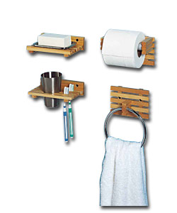 Marina 4 Piece Bathroom Set