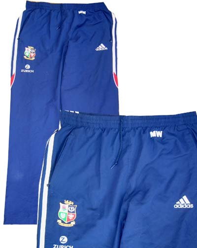 Unbranded Martyn Williams - British Lions 2005 team issue tracksuit bottoms