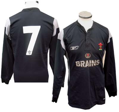 Unbranded Martyn Williams - Team issue No. 7 Wales training shirt
