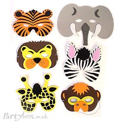 Sold singly. This soft flexi-foam jungle animal ey