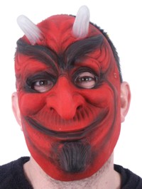 Mask - Rubber Devil Face