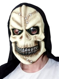 Mask: Skull Monster with Silver Teeth