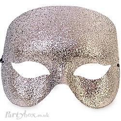 Mask - Standard - Moulin Rouge - Silver