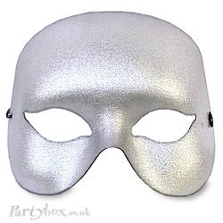 Mask - Standard - Party - Silver