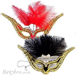 Mask - Winged - Grand Gala - Assorted colours