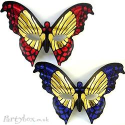 Mask - Winged - Mariposa Butterfly - Assorted colours