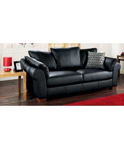 Unbranded Mattheo Large Sofa - Black