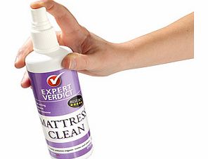Spray on this amazing vaporising mattress stain remover and unsightly, embarrassing stains will disappear. No need for rubbing or scrubbing  enzymes in Mattress Clean organically biodegrade the stain, lifting it safely from the surface so it evapora
