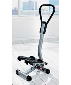 New design mini stepper with a handle bar that increases user stability while exercising.5 function