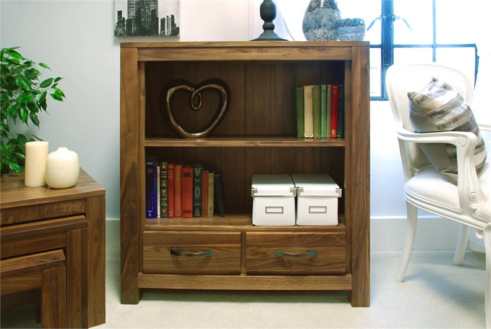 Unbranded Mayan Walnut Low Bookcase