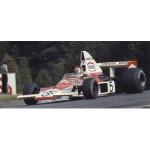 Minichamps has announced a 1/43 replica of Emerson Fittipaldi`s 1974 McLaren-Ford M23 as part of its