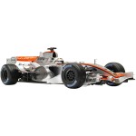 Manufactured by Hot Wheels this 1/18 scale replica of Juan Pablo Montoya`s 2006 McLaren-Mercedes