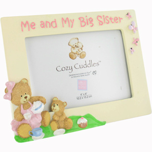 Unbranded Me and My Big Sister Russ Berrie Photo Frame