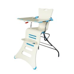 Unbranded Mebby K1 Highchair Cream with Blue
