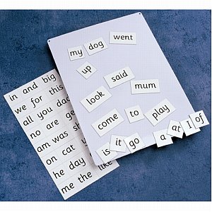 159 high frequency words - Giant words (30mm) to help your child recognise high-frequency words,