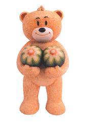 Mel Figurine Bad Taste Bear