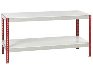 Unbranded Melamine workbench low shelf