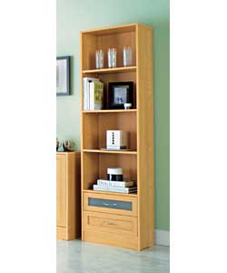 Melbourne 2 Drawer Bookcase