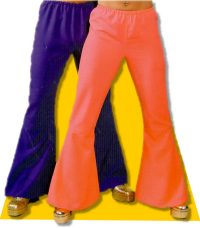 Flared trousers for sixties and seventies disco nights